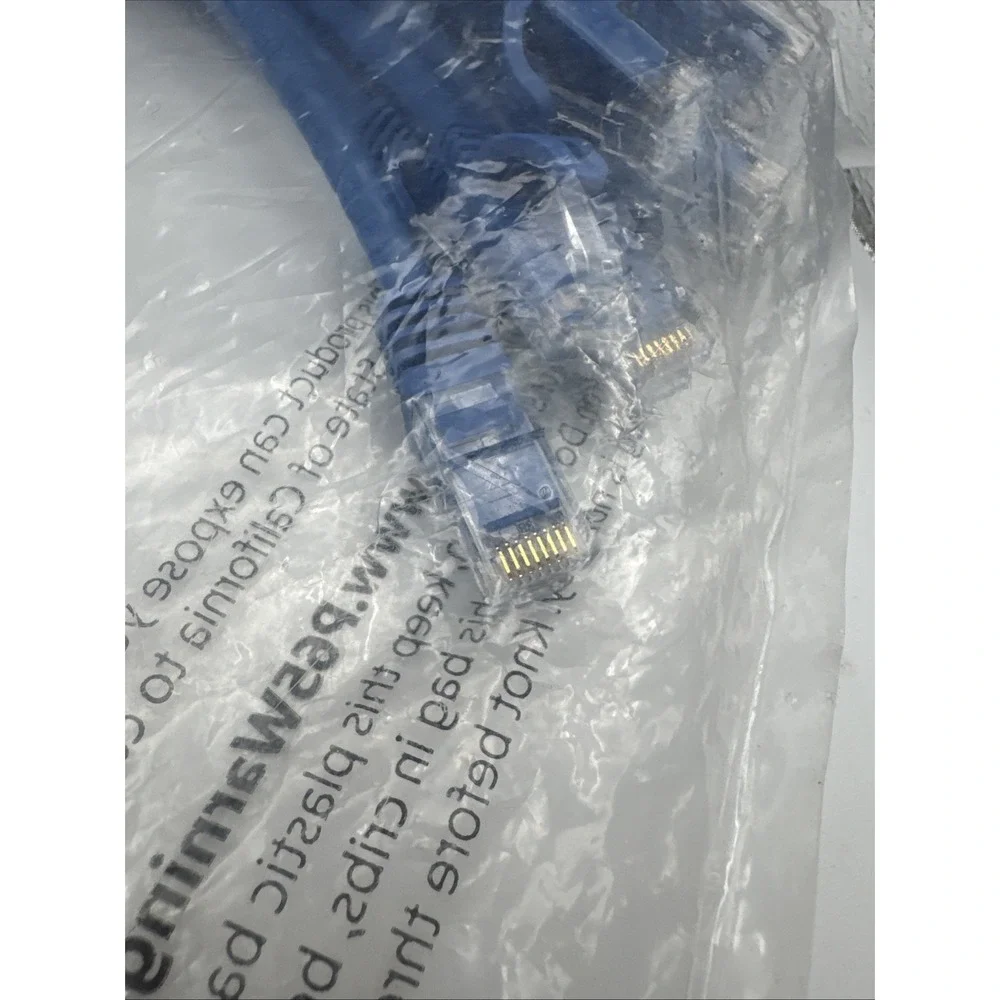 Monoprice Cat6A Ethernet Patch Cable- 1 Foot-Blue | Snagless RJ45 550Mhz UTP‎